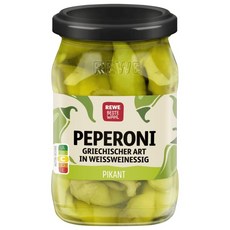 독일 레베 REWE Beste Wahl 베스트발 페퍼로니 피클 130g (병), 1개