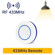 RF 스마트 스위치 LED DIY 양방향 자동화 모듈 릴레이 무선 433MHZ 수신기 조명 원격 16A 램프에 제어, 433MHz te