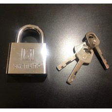 SHENLING 鋼鎖 娃娃機專用防盜鎖, 1個, 銀色