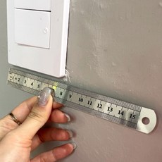 철자 스틸자 15cm, 상세페이지 참조, 1개