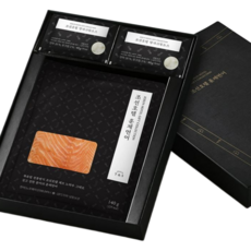 [선물세트] 조선호텔 훈제연어, 3개, 140g