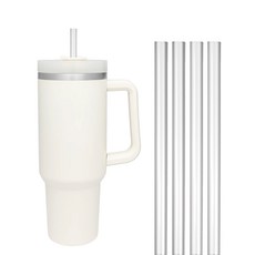 개별포장 일자빨대 투명 스트로우 7x30cm 4팩 2000개, 1세트, 2000개입