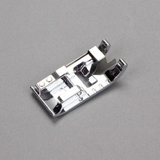 家用多功能縫紉機工具單賣卷邊壓腳鎖邊隱形拉鏈包邊塑料打褶配件, 拼接壓腳, 1個