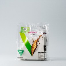 하리오 필터 VCF01 화이트 100매, 1개, 100개입