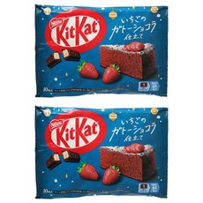 Nestle 雀巢 KitKat 草莓嘉多巧可力 10入組, 2個, 120g