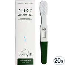 이너생각 얼리체크 ONE 임신테스트기, 20개, 1개입