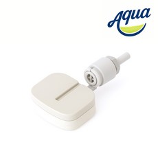 AQUA 비데 화장실 정수기 수위조절 볼탑 ABS 안전재질 수평형 사각 볼탑, 1개, (사각)수평볼탑