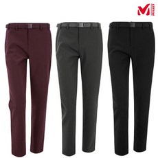(매장정품) 밀레 MILLET 겨울에입기좋은 폴라폴리스안감 핏이예쁜 여성용겨울팬츠 겨울 본딩팬츠 (벨트포함) 'MVSWP811'