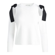 앨리스앤올리비아 다라 컷아웃 스웨터