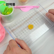 점토 클레이건 공예 압출기 폴리머클레이, 1개, 아크릴누름판