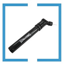 SPALDING 斯伯丁 雙向打氣筒 黑色 正版公司貨 快速充氣 輕巧便攜 多球適用, 1個