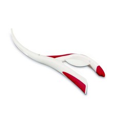 자일리스 해산물 크래커 도구 - 랍스터 게 다리 등을 위한 내구성 있는 조개 껍질 오프너 인체공학적 그립 찢어진 이빨 깨지지 않는 플라스틱 식기세척기 안전 컴팩트하고 가벼운, 1개