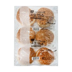 삼립 냉동 고소한 4호번스 햄버거빵, 300g, 1개