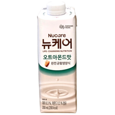 대상웰라이프 뉴케어 오트 아몬드맛 완전 균형영양식, 200ml, 4개