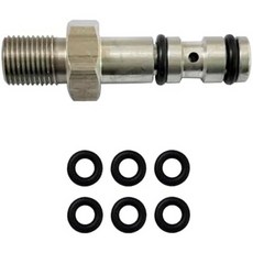 충전 포브 퀵 차징 어댑터 교체용 페인트볼 PCP 에어소프트 소총 Logun Webley FX Hatsan Evanix 스테인리스 스틸, 1/8BSPP - 0.35인치