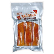 주식회사 성신푸드 만가복 대두콩으로 만든 건두부 포두부 두부피 단백질 풍부한 두부가공제품 식사대용 간편식품 국내제조 중화요리 만가복오향건두부, 260g, 5개