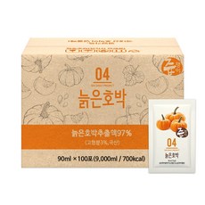 즙쟁이 늙은 호박즙 100포 실속형, 90ml, 100개