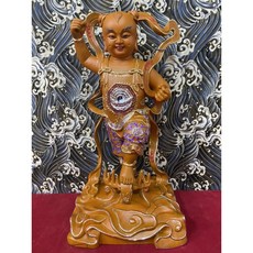 京綸 1尺3 肚兜太子 含法器 中壇元帥 三太子 神明衣, 1個