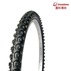 흥아 HS541 26X1.95 레드라인(적띠) 색상 자전거 생활차 MTB 타이어, 1개