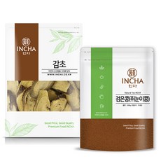 인차 감두탕 재료 감초 검은콩 세트, 1개, 1개입