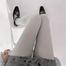 피겨스케이트 연습복 바지 하의 훈련복 피겨연습복 피겨복 방수, 1개, 연회색 수직 스트라이프