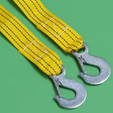 차량용 견인 로프 긴급 구조 3톤 견인 웨빙 로프 3미터 레저용 캠핑용 승용차 카라반 용품 구난