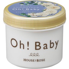 HOUSE OF ROSE Oh! Baby 身體柔膚磨砂膏 (白色玫瑰香), 350g, 1個