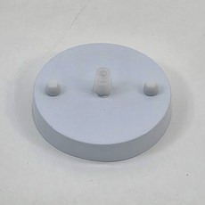 조명자재 1등용 후렌지 화이트 100파이 팬던트 조명 부속 인테리어 작업, 1개