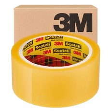 3M 박스테이프 372KS 48mm X 40M OPP 포장테이프, 5개, 투명