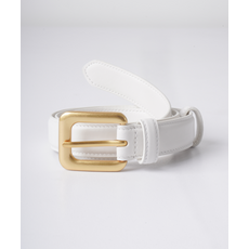 매장정품BUTTON SEOUL 버튼서울 BUTTON 브라스 레더 벨트 (소가죽화이트) BELT5 1795823