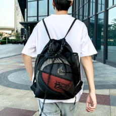 Needknit運動球包+鞋包組合背包, 黑色