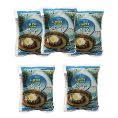 설악육수 냉면비빔장 냉면무 재료모음 푸드짱, 360g, 5개