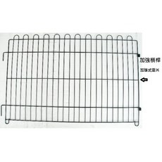 優旺寵物 金屬3尺X2尺(強化型)靜電粉體烤漆組合式圍片/柵欄/圍欄/圍籬/圍欄 台灣製造(寬90公分X高60公分), 1個