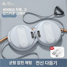 올원픽 허리돌리기운동기구 허리 가정용 공원 홈트, 1개, 프리미엄그레이
