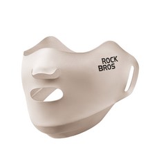 방풍 기모 스포츠 러닝 라이딩 마스크, 1개, 베이지