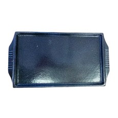 식당 업소용 범랑 주물 맥반석 사각 장어판 스테이크판 (철판 목판 별도 판매), 맥반석 사각장어철판(상부) 7호, 1개