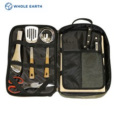 WHOLE EARTH 烹調器具組合 軍綠色露營廚具套裝, 1個