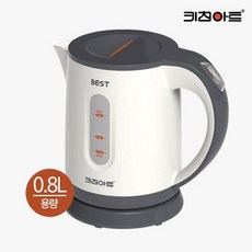 키친아트 베스트 미니 전기주전자 0.8L 무선 전기 커피포트, KAEK-C08WS, 상세페이지 참조