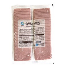 청정원 슬라이스햄 에스, 1kg, 2개