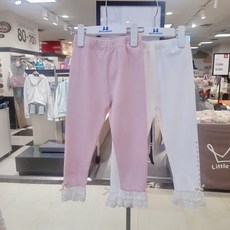 쁘띠앙팡 산본점 @봄가을초특가세일@ 부드러운 소재감에 쫀쫀한 신축성으로 편하고 예쁘게입는 모리다나레깅스에요^^ 여아필수코디템