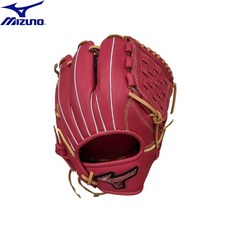 MIZUNO 美津濃 WILL DRIVE RED 棒壘球手套 1AJGR14130 6249，優質皮革，舒適耐用，紅色時尚外觀, 1個