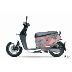 哈家人 Gogoro 車身保護套, 粉色暴龍,JEGO, 粉色暴龍