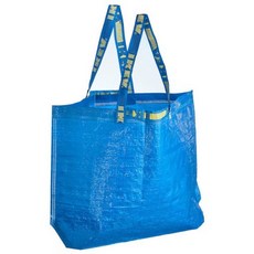 이케아 프락타 장바구니 쇼핑백 타포린백, 1개, 장바구니 M