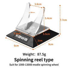 LINNHUE-휴대용 낚시 릴 가방 방수 보호 케이스 커버 스피닝 릴 베이트 캐스팅 릴 보관 가방, Spinning Reel Bag1, 규격 없음