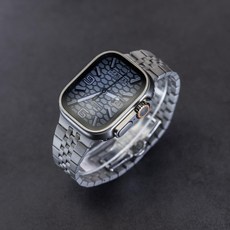 S11 울트라3 호환 스테인 메탈 스트랩 고급 알루미늄, 46mm S10 11, 티타늄
