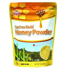 선인장 골드 꿀 파우더 450 그램 Cactus Gold Honey Powder 16 Ounce Unit, 1개, 453g
