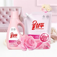 울샴푸 오리지널 1L 용기 + 1.4L 리필 2개, 3개