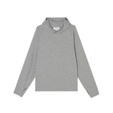 OX STUDIOS 스너그 후디 티셔츠 그레이