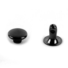 가시메알 단면 8X7MM - 흑니켈 50세트, 1개