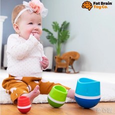 【FatBrain】疊疊不倒翁 嬰幼兒好物 由小到大堆疊 趣味玩具, 1個